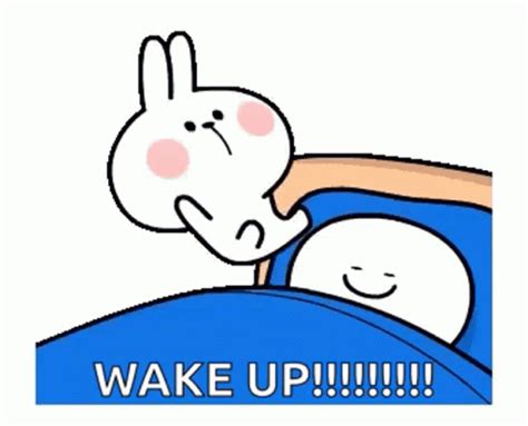 gif wake up|cute waking up gif.